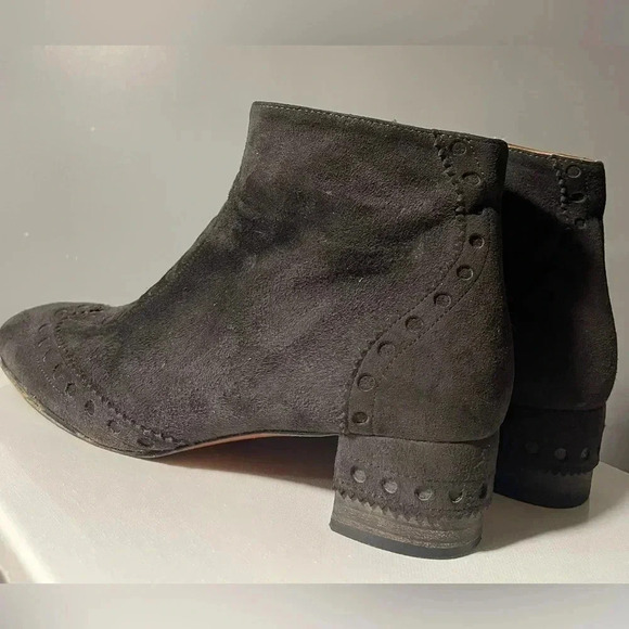 CHLOE Perry suede ankle boots Size 38 - Picture 3 of 5